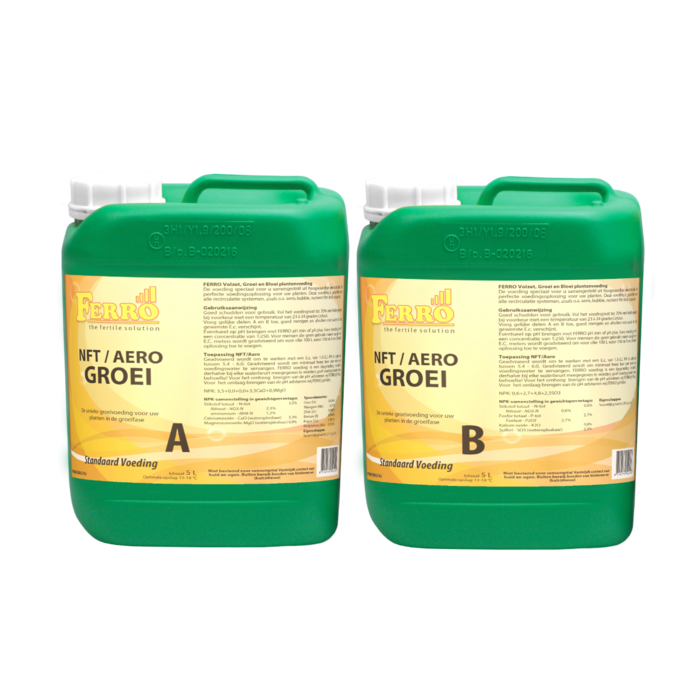 Ferro Ferro NFT Aero Growth A + B ~ Growth Nutrition