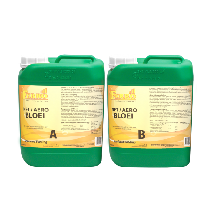 Ferro Ferro NFT Aero Bloom A + B ~ Bloom Nutrition