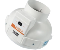 czyuRachel 100 mm afvoerventilator, buisventilator, inline