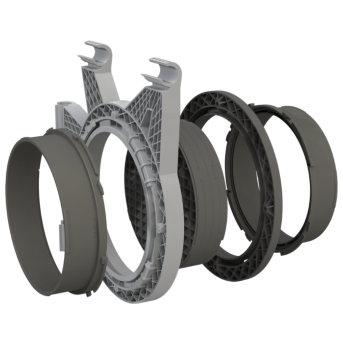 Secret Jardin Secret Jardin Ducting flange / Flange bracket - DF16 | DF25