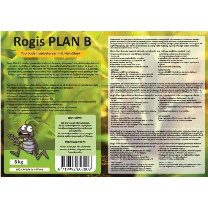 Rogis Rogis Plan B | Bodemverbeteraar