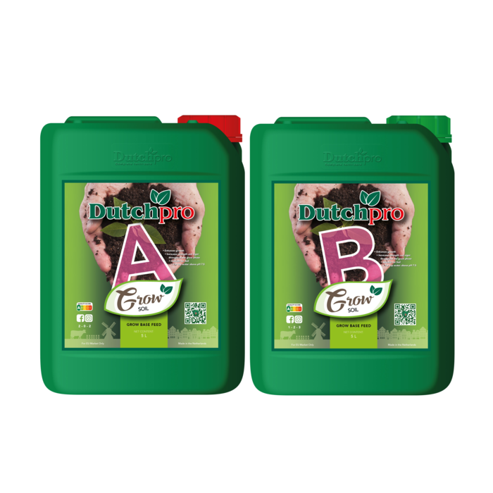 Dutch Pro Dutch Pro Aarde Groei A + B - Hard Water ~ Plantenvoeding