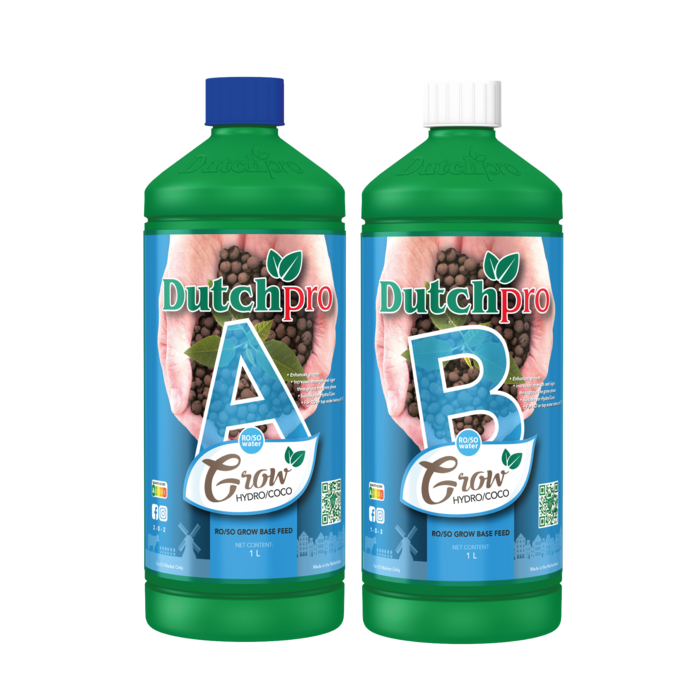 Dutch Pro Dutch Pro Hydro/Coco Grow A + B - Reversed Osmose / Soft Water ~ Plant Nutrition