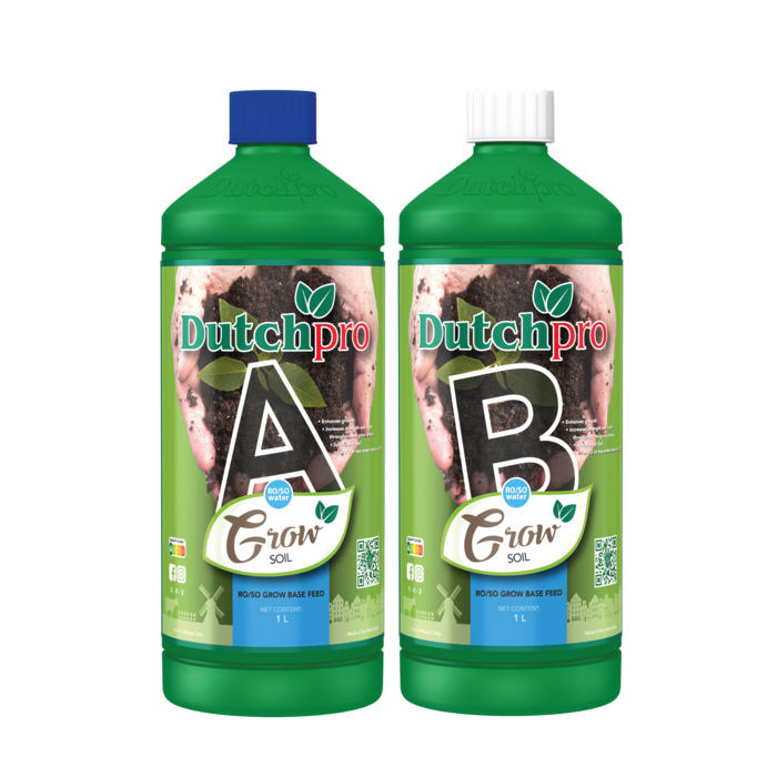 Dutch Pro Dutch Pro Soil Grow A + B - Reversed Osmose / Soft Water ~ Plant Nutrition