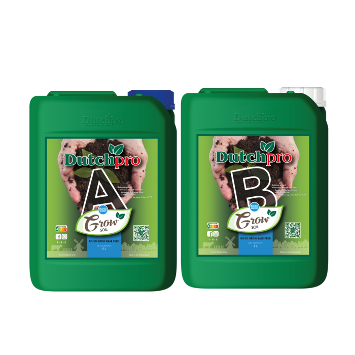Dutch Pro Dutch Pro Aarde Groei A + B - Reversed Osmose / Zacht Water ~ Plantenvoeding