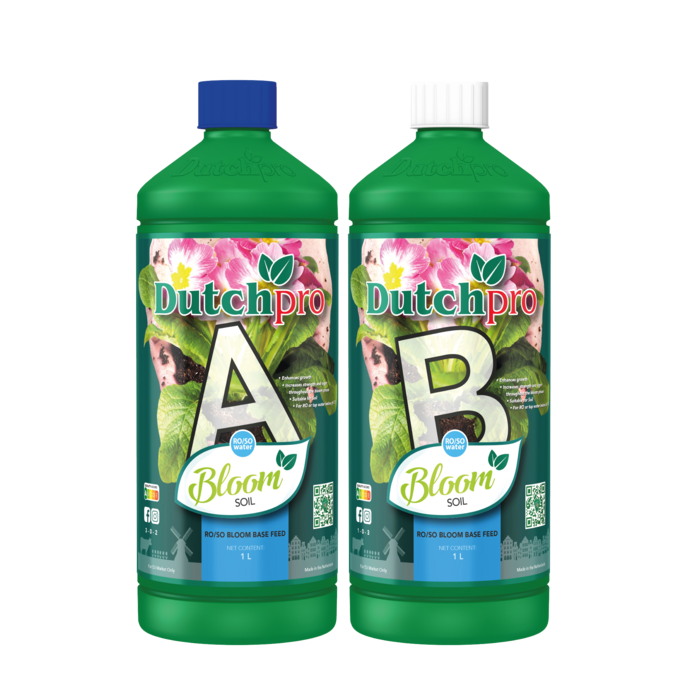 Dutch Pro Dutch Pro Soil Bloom A + B - Reversed Osmose / Soft Water ~ Plant Nutrition