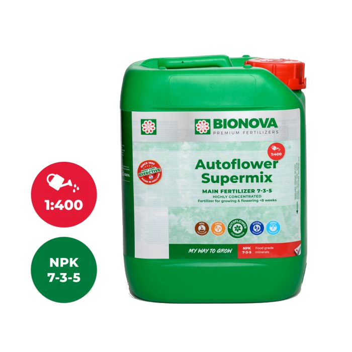 Bio Nova Bio Nova Autoflower Supermix ~ Basic Nutriënt