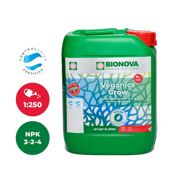 Bio Nova Bio Nova Veganics Grow ~ Basic Nutriënt