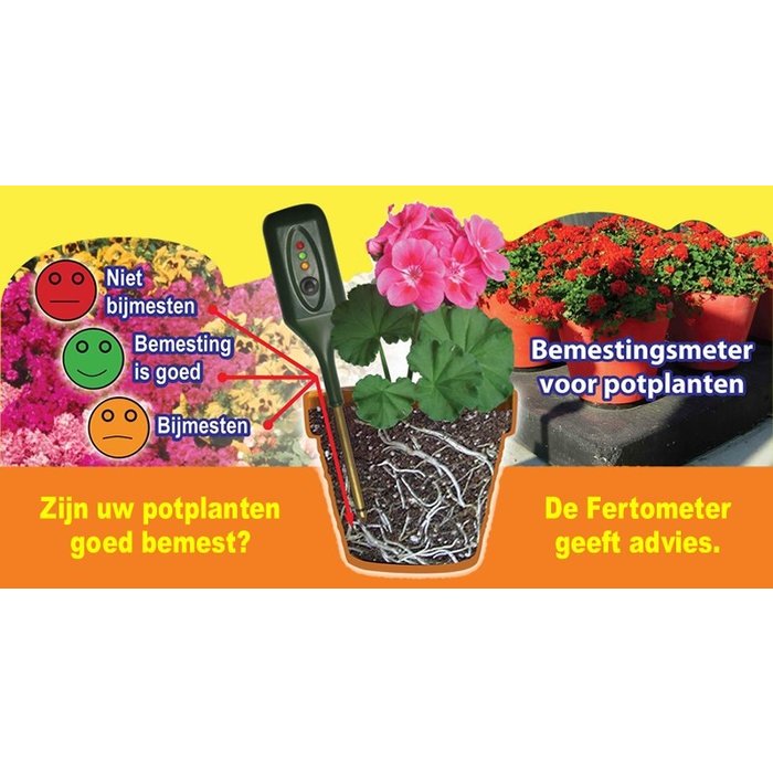 Fertometer fertilization meter