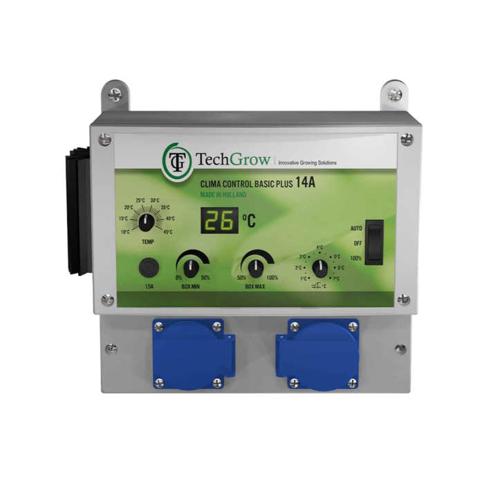 TechGrow TechGrow Clima Control Basic Plus 7A / 14A ~ Klimaat Controller