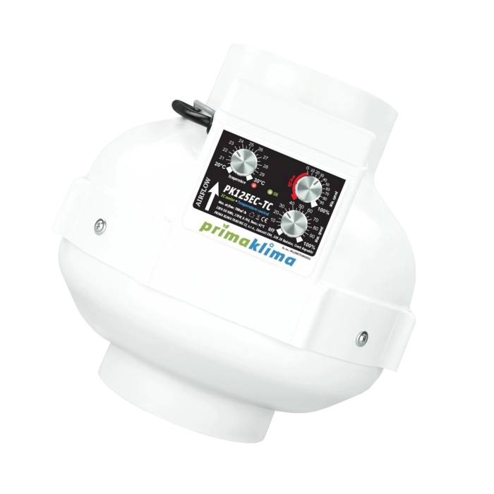 Prima Klima Prima Klima 125 EC-TC Buisventilator 680m3 125mm