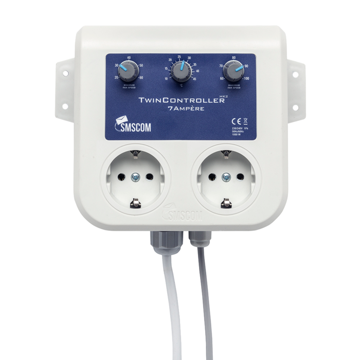 SMScom SMSCOM Twincontroller Mk2 ~ 4.5A | 7A ~ Ventilatie Controller