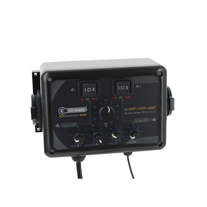 Cli-mate Cli-mate Twin Controller Humi ~ Klimaat Regelaar