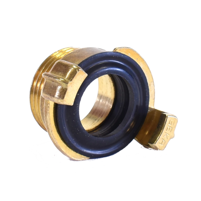 Geka Geka Brass Coupling Female Thread