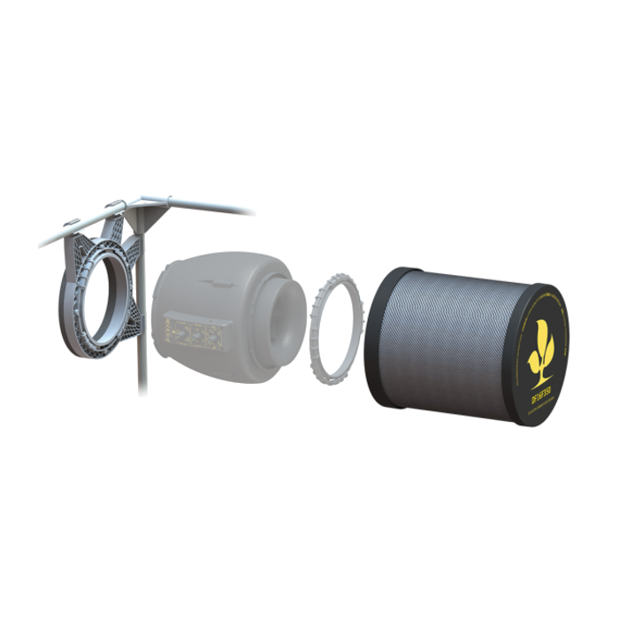 Secret Jardin Secret Jardin DF16 Carbon Filter CTC80 ~ 100m3 | 150m3 | 250m3 | 350m3