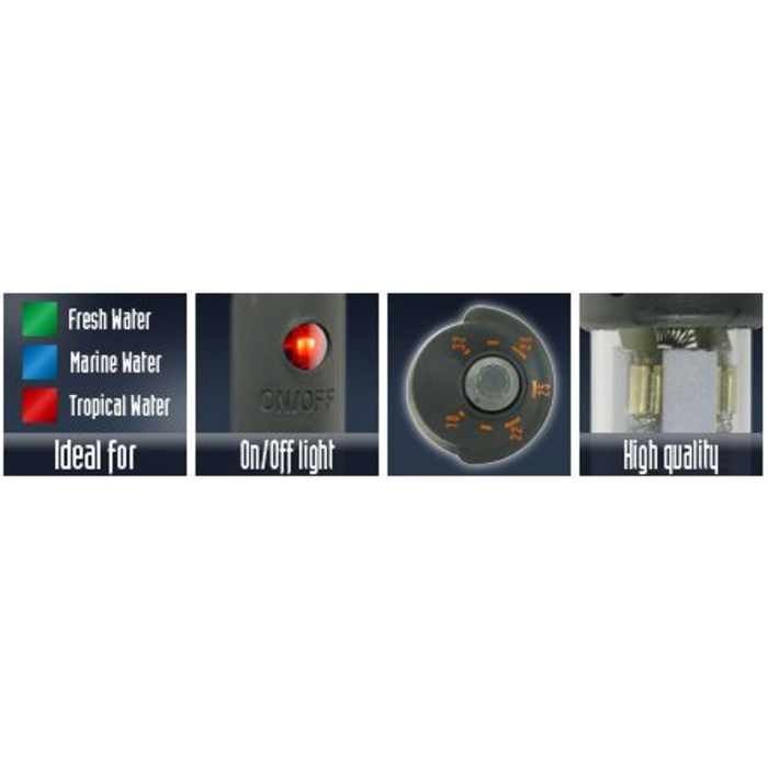 Sicce Sicce Scuba Vatverwarmer met Droogloopbeveiliging ~ 100W / 200W / 300W