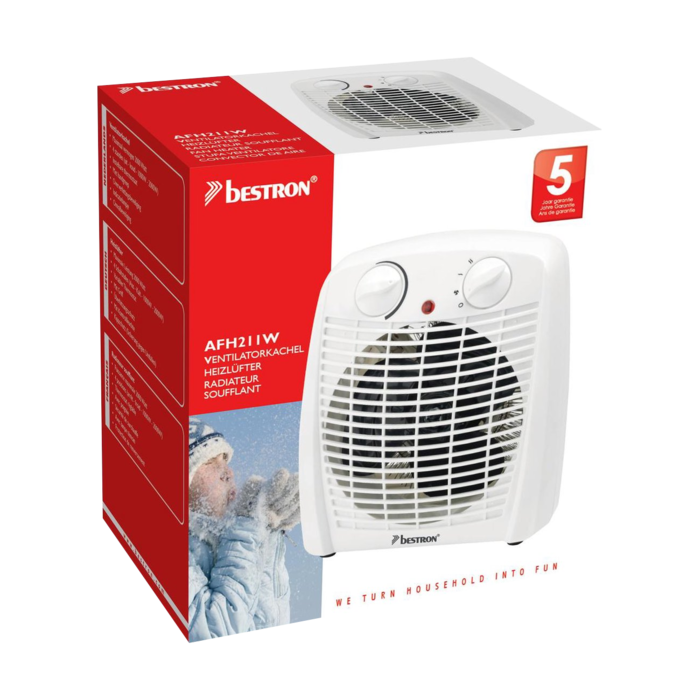 Bestron Bestron Fan heater AFH211W 2000 Watt ~ Electric Heater