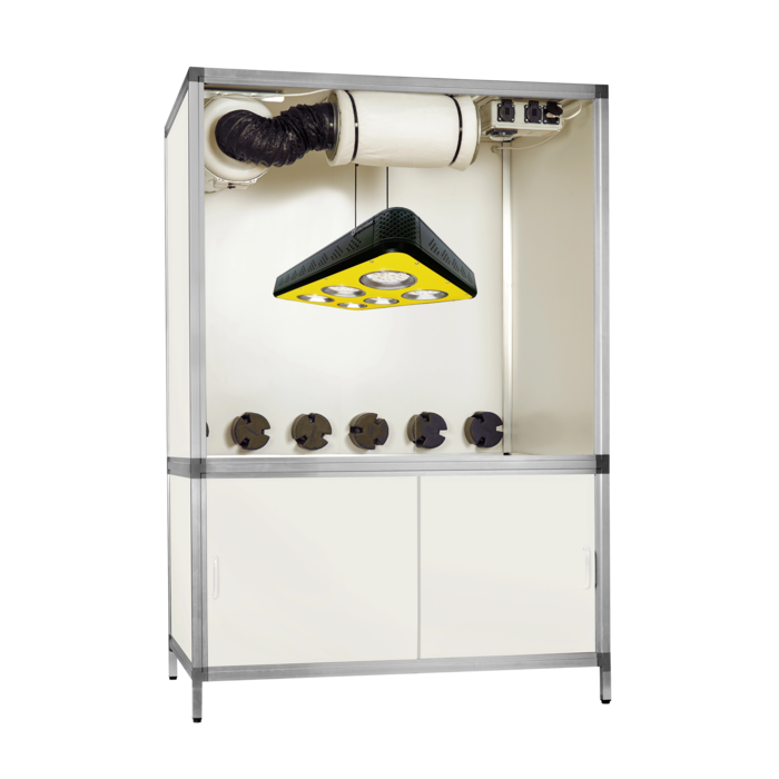 G-Tools G-tools Bonanza 1m2 with Spectrabox Xtreme2 600 Watt ~ Complete Grow Cabinet