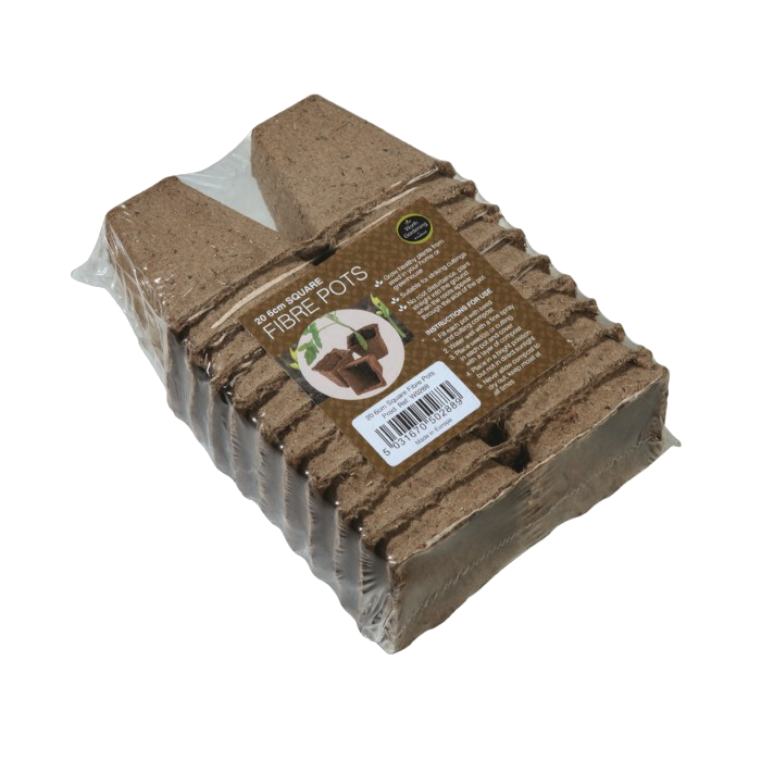 Garland Garland Fiber Pot Square | Pregrowth Pots