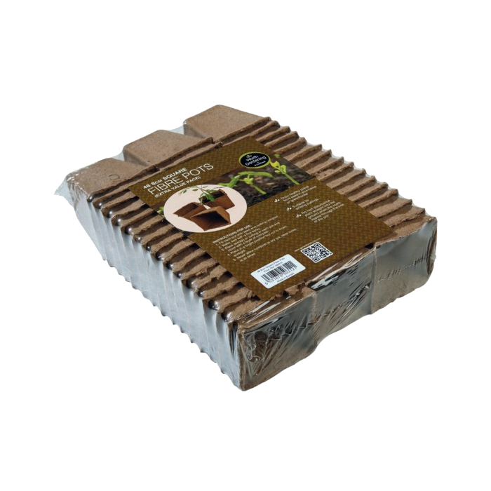 Garland Garland Fiber Pot Square | Pregrowth Pots