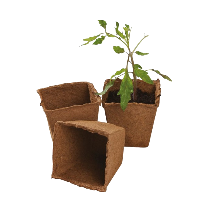 Garland Garland Fiber Pot Square | Pregrowth Pots