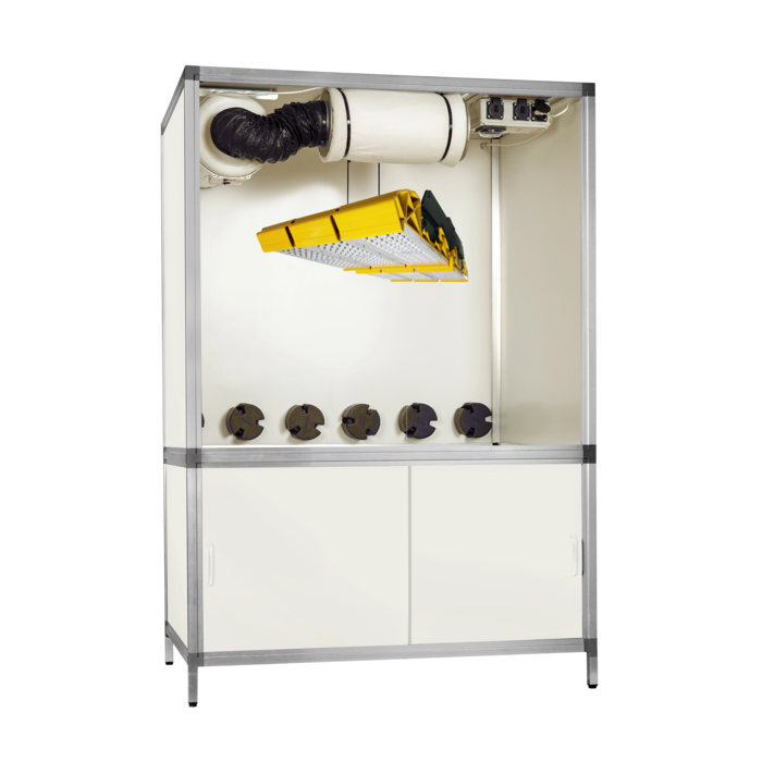 G-Tools G-tools Bonanza 1m2 with Spectrabox BB LED 600 Watt ~ Complete Grow Cabinet