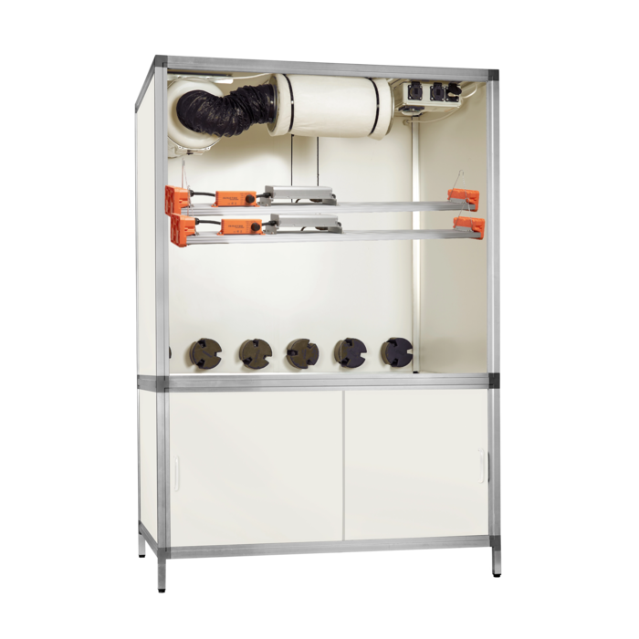 G-Tools G-tools Bonanza 1m2 with 2x Ignator B240W LED ~ Complete Grow cabinet