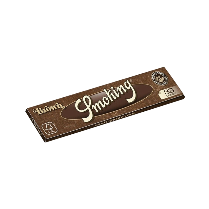 Smoking Smoking Brown King Size Slim 50 stuks ~ Ongebleekte Vloei
