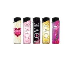 Biflame Biflame Lighters Love 50 pieces