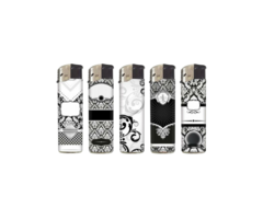 Biflame Biflame Lighters Black & White Artistic