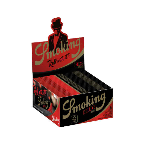 Smoking Smoking De Luxe Black King Size 50 stuks