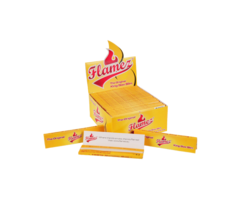 Flamez Flamez Yellow King Size Slim Box 50 stuks