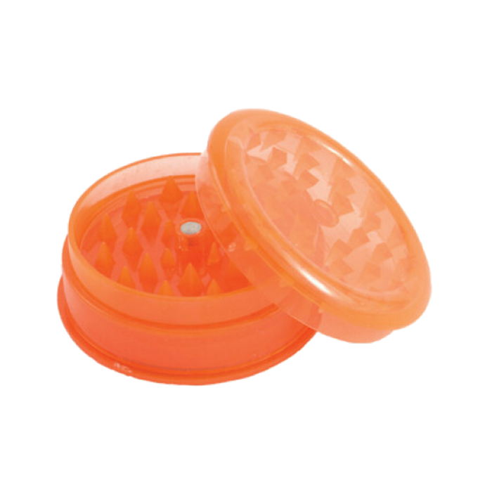 Flamez Flamez Acrylic Super Grinder with Stash Compartment ~ Crusher