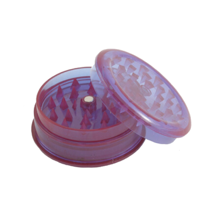 Flamez Flamez Acrylic Super Grinder with Stash Compartment ~ Crusher