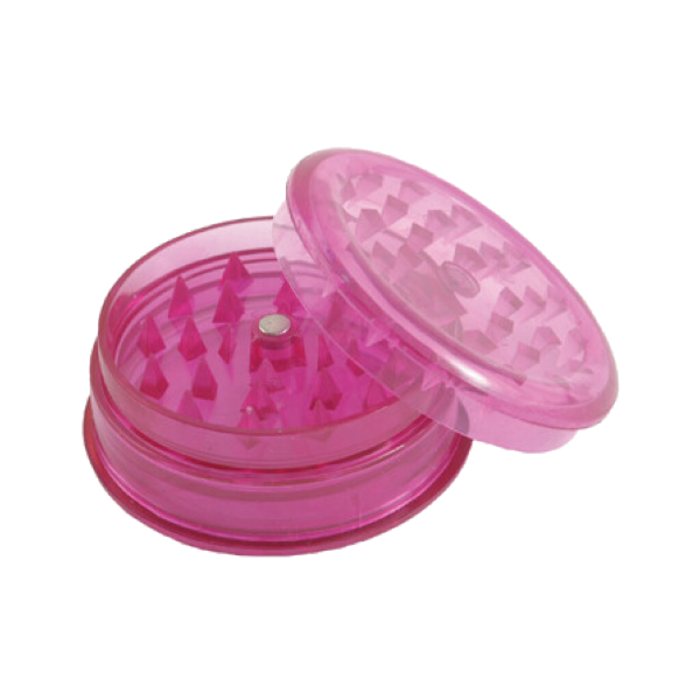 Flamez Flamez Acrylic Super Grinder with Stash Compartment ~ Crusher