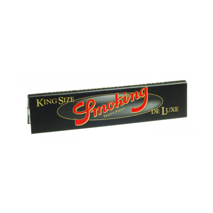 Smoking Smoking De Luxe Black King Size 50 stuks ~ Vloei