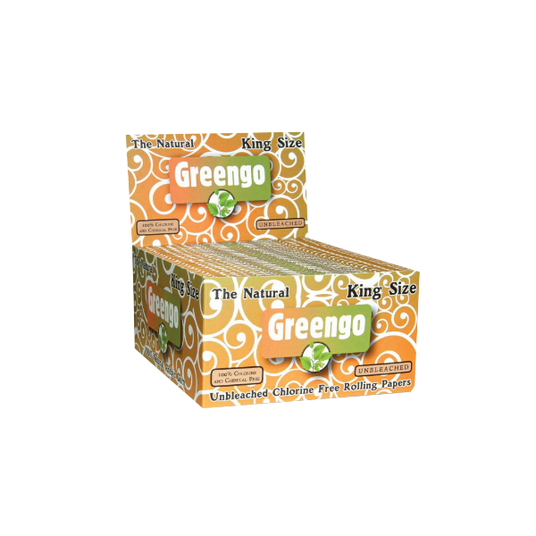 Greengo Greengo Unbleached King Size Regular 50 stuks afbeelding