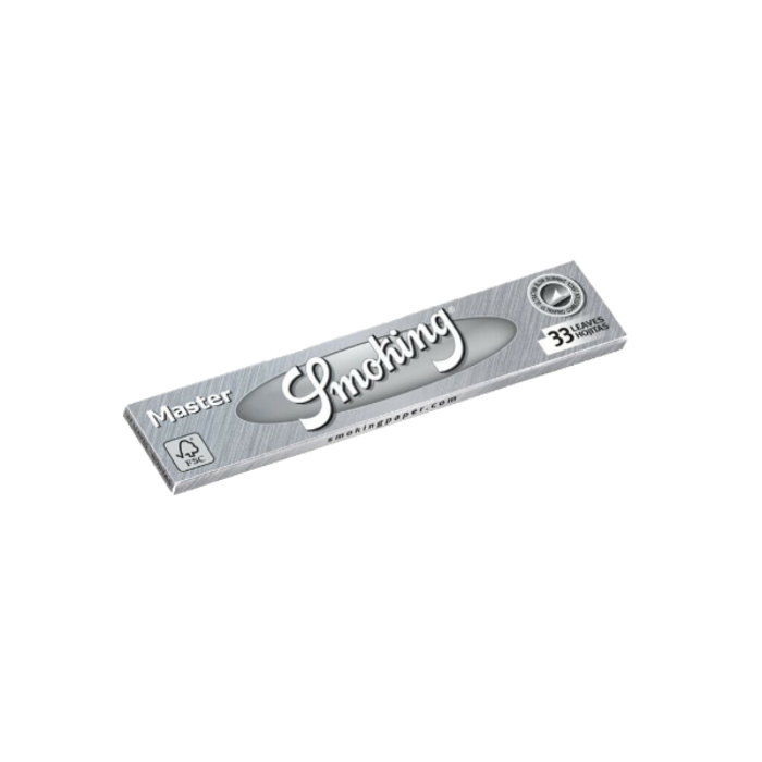 Smoking Smoking King Size Silver Extra Slim 50 pieces ~ Rolling Papers
