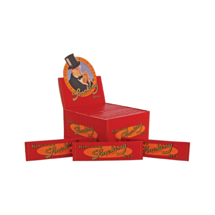Smoking Smoking King Size Red 50 stuks ~ Vloei