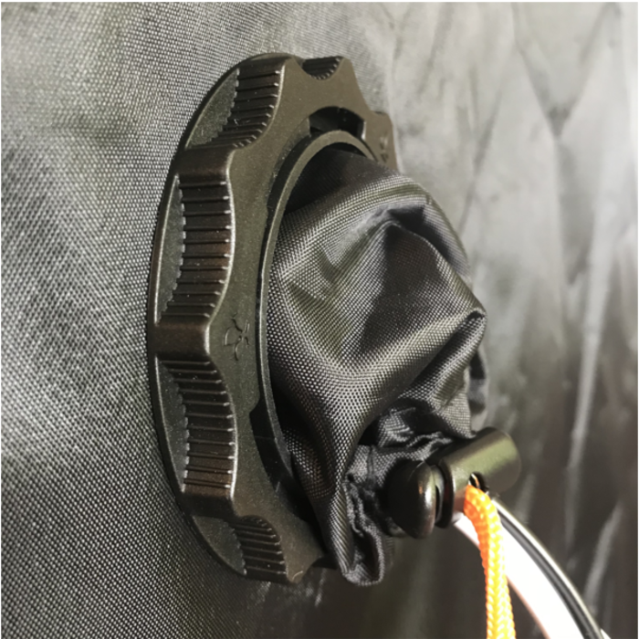 Secret Jardin Secret Jardin CF7D Cable Flange Double Sock  | Cable Grommet Ø70mm