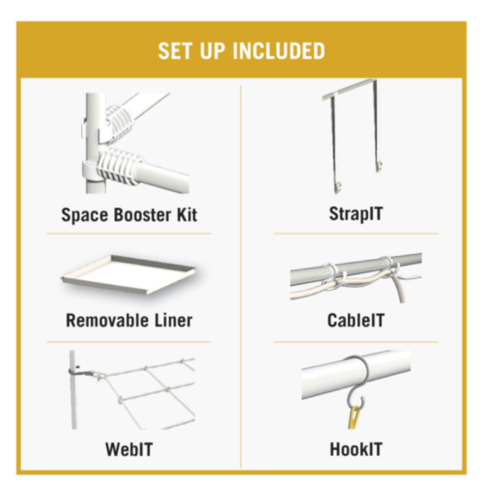 Secret Jardin Secret Jardin Dark Room 150 (MEDIUM) R4.0 - 150x150x217cm