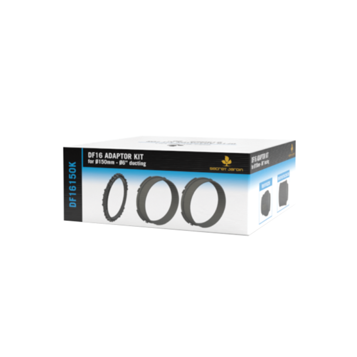 Secret Jardin Secret Jardin DF16 Adaptor Kit for Ø150mm Channels ~ Secret Jardin Parts