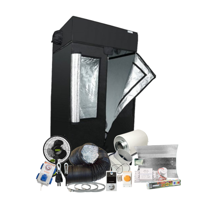 HOMEbox HomeBox HomeLab 100 met Sunkraft 600 Watt ~ Complete Kweektent