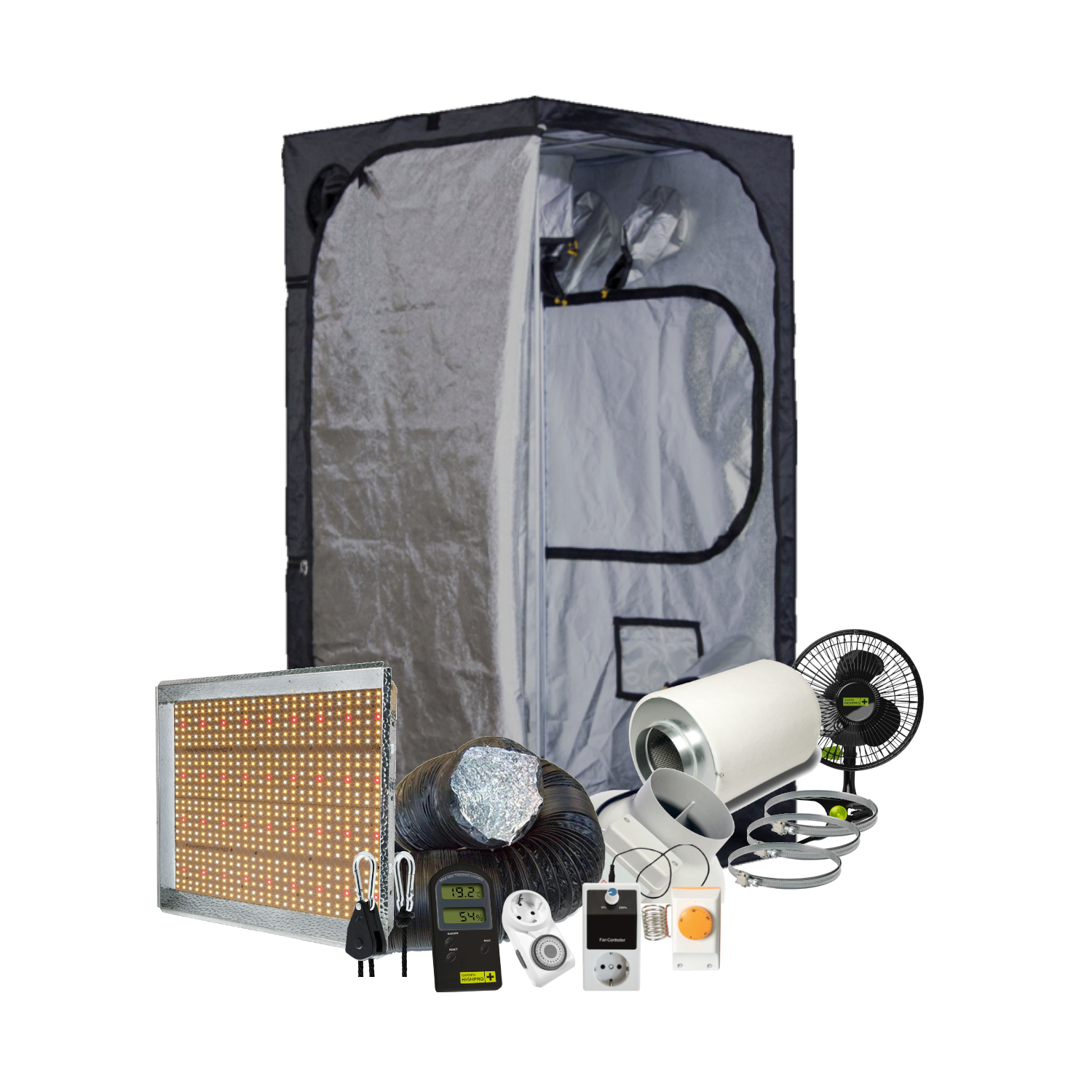 Mammoth Mammoth Pro 100 met Mars Hydro TSW 2000 afbeelding