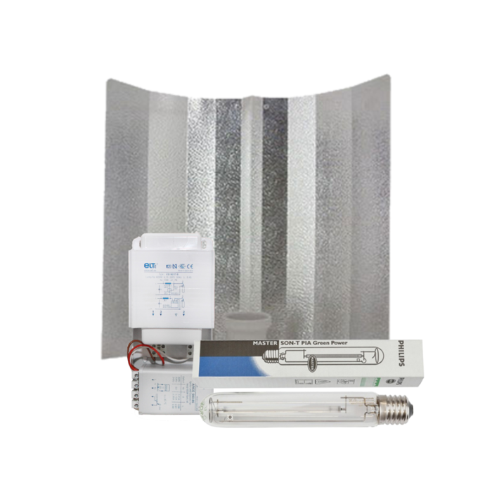 Philips ELT + Hammerhead Reflector + Philips Greenpower 600 Watt ~ Complete Lighting Set