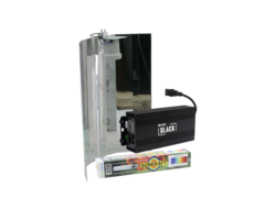 Prima Klima Lumii Black + Spiegelkap + Sunkraft 600 Watt