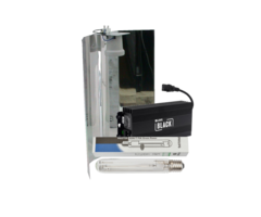 Philips Lumii Black + Mirror Reflector + Philips Greenpower 600 Watt