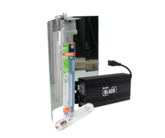 Osram Lumii Black + Spiegelkap + Osram Plantastar 600 Watt