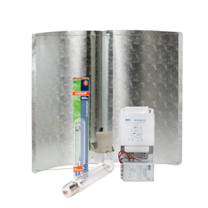Osram ELT + Azerwing Medium + Osram Plantastar 600 Watt ~ Complete Lighting Set