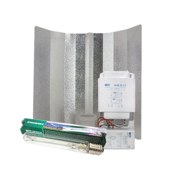 Sylvania ELT + Hammerhead Reflector + Sylvania Grolux 600 Watt ~ Complete Lighting Set